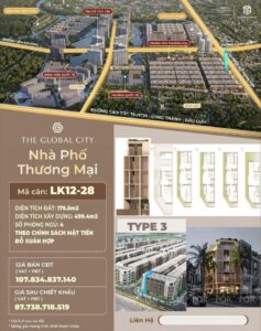 Nhà phố Soho Global Cty