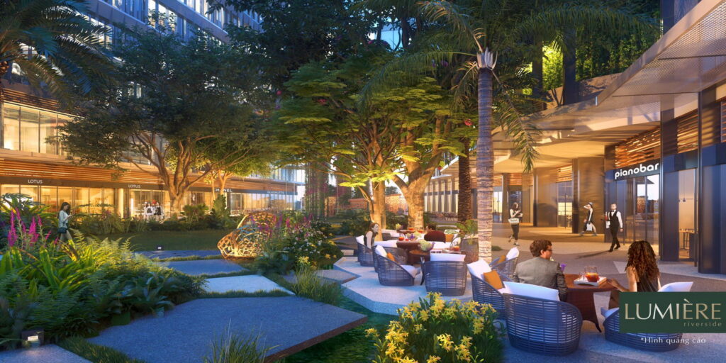 Tiện ích ngoại khu Lumiere Riverside