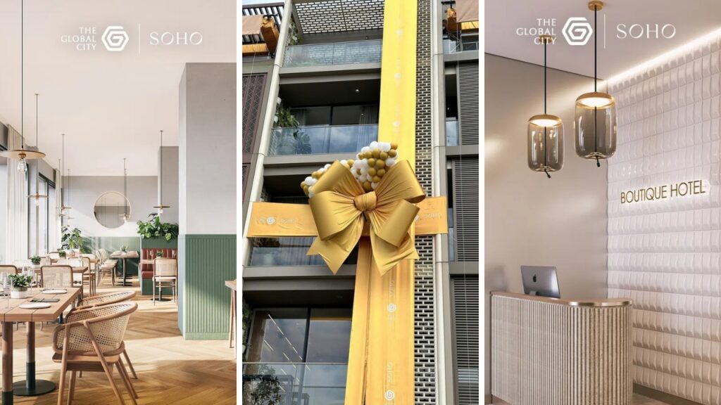 Nhà mẫu nhà phố Soho The Global City