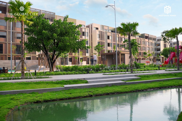 Nhà phố ven sông The Global City