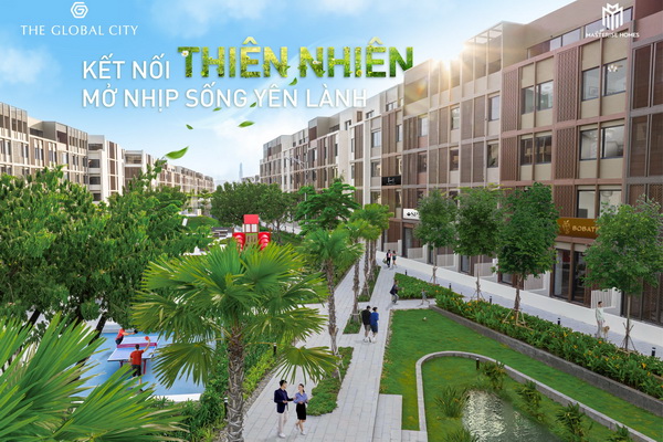 Nhà phố vườn The Global City