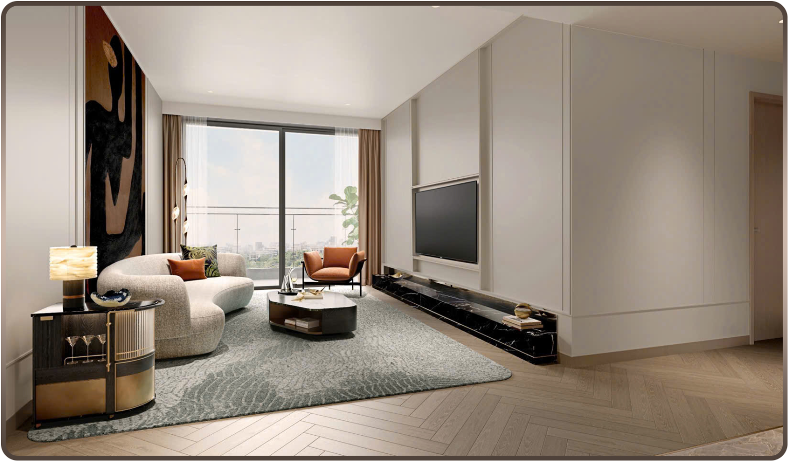 Thiết kế căn hộ LUMIÈRE Midtown