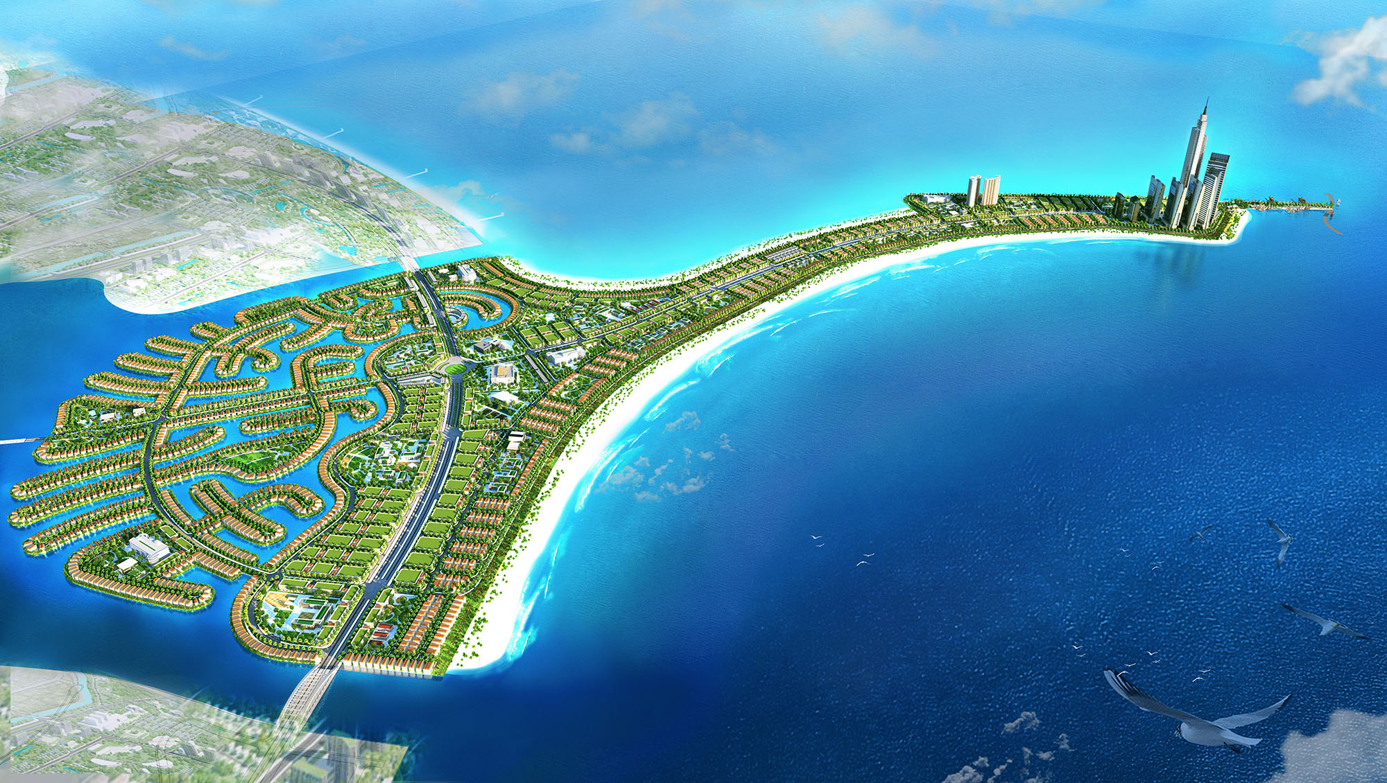 Bối cảnh Vinhomes Green Paradise