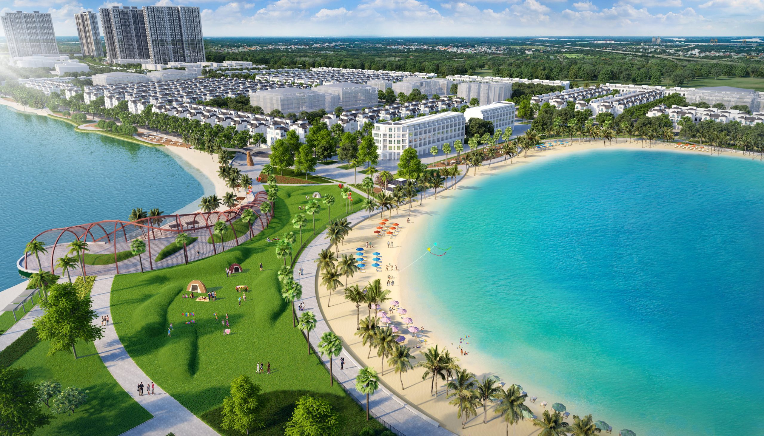 Phong cách sống nghỉ dưỡng tại Vinhomes Green Paradise Cần Giờ