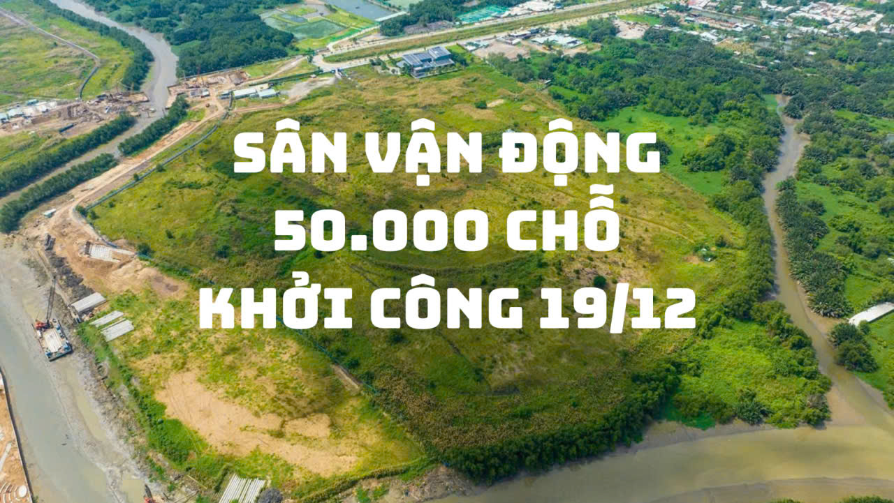 Sân vận động 50.000 chỗ Rạch Chiếc – Tâm điểm “hồi sinh” thể thao ...
