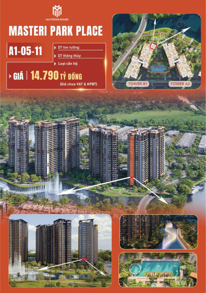 Profile báo giá căn hộ Masteri Park Plase